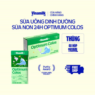 Thùng 48 hộp Sữa non Vinamilk Optimum Colos Gold 110ml
