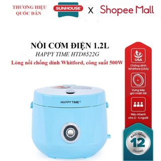 Nồi cơm điện 1.2l happytime htd8522g bảo hành 12 tháng chính hãng