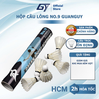 Hộp cầu lông 12 quả Guang Yu quả cầu lông ngỗng cao cấp dành cho người mới chơi