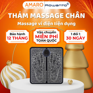 Thảm Massage Chân Vi Điện Giúp Lưu Thông Khí Huyết, Giảm Đau Mỏi Chân, Máy Massage Chân Xung Điện