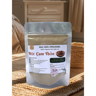 [Quà bát + thìa + vitamin ...] 500gr  Bột Cam Thảo Nguyên Chất - Mặt Nạ Dành cho Mặt và Body Giúp Dưỡng Trắng Da