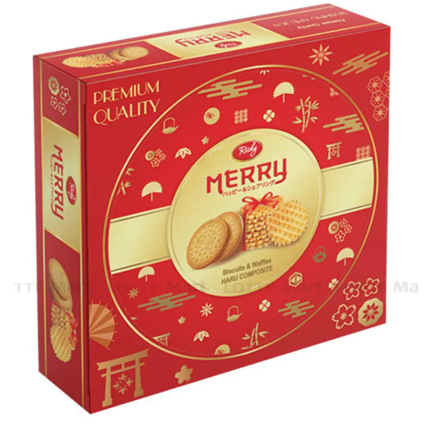 Bánh Richy Merry Hộp 333G (Giao Màu Ngẫu Nhiên)