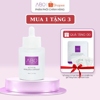 Serum HA B5 ABO - Tinh chất giúp cấp ẩm, sáng da, phục hồi da và chống lão hóa 30ml K001