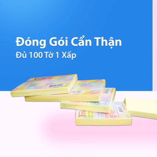 Giấy Note Vàng PRONOTI, Giấy Ghi Chú Nhiều Size, Ghi Chú Thông Tin Nhanh Chống Tiện Lợi