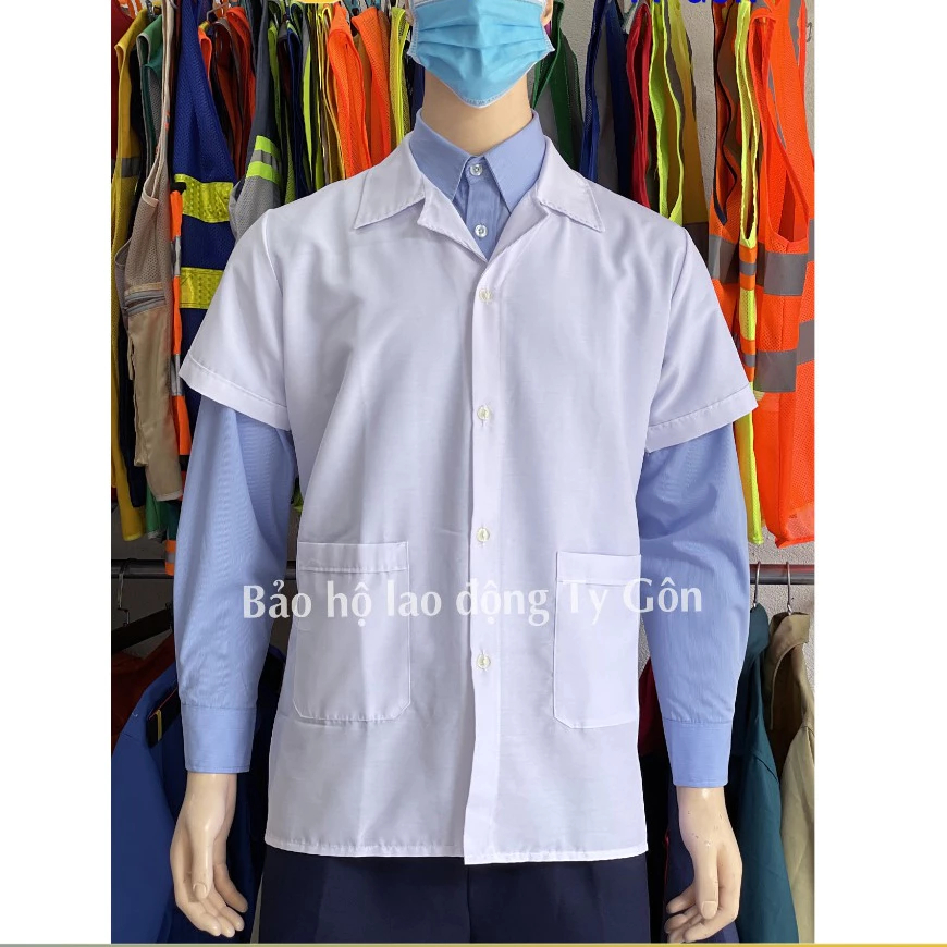 Áo blu trắng