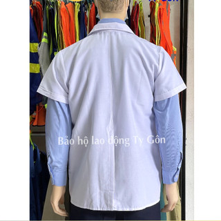 Áo blu trắng