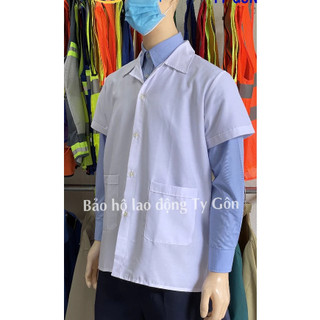 Áo blu trắng