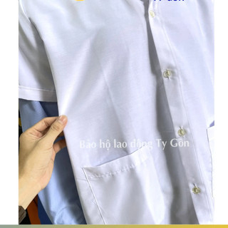 Áo blu trắng