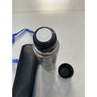 Bình giữ nhiệt du lịch có túi bao da 1000ml