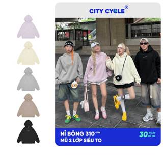 Áo hoodie dày nỉ đôi nam nữ Local Brand Chính Hãng City Cycle Space Ver 2