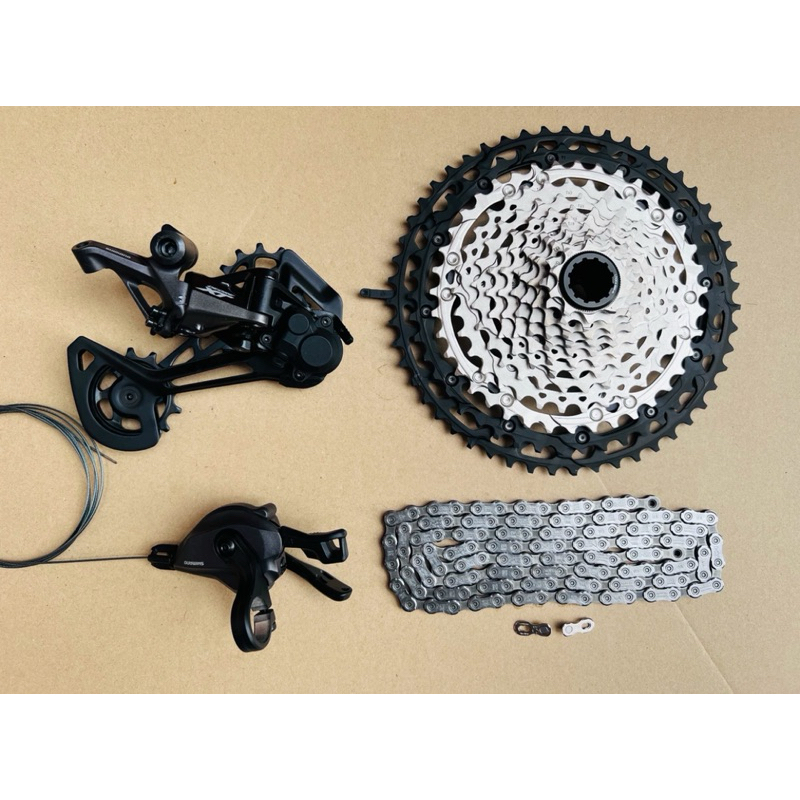 [GRAVEL VN] Bộ Mini group DEORE XT 1x12 sp ( tay bấm, cùi, sên, líp)
