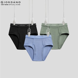 GIORDANO Set 6 Quần Lót Nam Dạng Tam Giác Men's Briefs 01174114