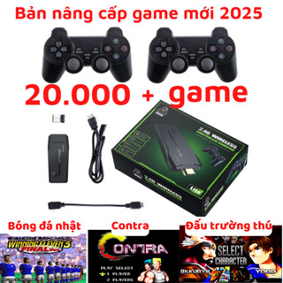 Game Stick M8 3D 41000 game PSP, PS HDMI điện tử 4 nút máy chơi game Napigo cầm tay không dây GD10