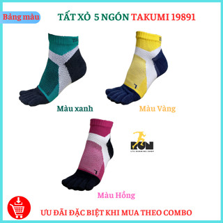 Tất xỏ 5 ngón Takumi 19891 - Kháng khuẩn, khử mùi
