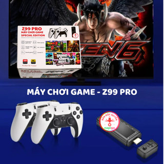 Máy chơi game Z99 PRO chuyên game PSP PSX, có game Tiếng Việt, Ram 2G Chip S905X3 tay cầm mới 2025