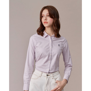 GIORDANO Áo Sơ Mi Nữ Dài Tay 05340038