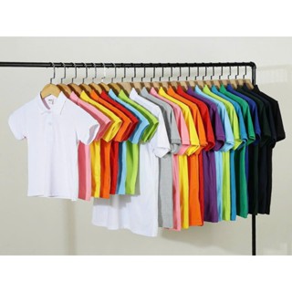 Áo thun polo nam trơn vải cá sấu nhiều màu tay ngắn cotton poly Thái sang trọng