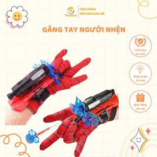 Đồ Chơi Siêu Nhân Nhện Bắn Tơ Người Nhện, Đồ chơi Spiderman Găng Tay Bắn Tơ - Tomkakids