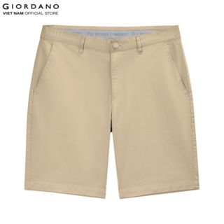 GIORDANO Quần Shorts Kaki Nam Cool Shorts 01104218