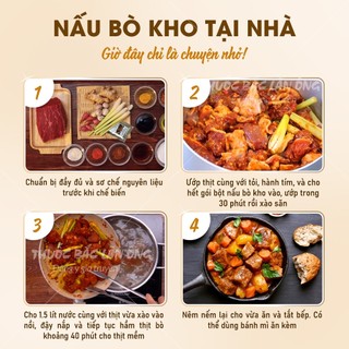 Bột gia vị nấu bò kho (Gia vị ướp chuẩn vị)