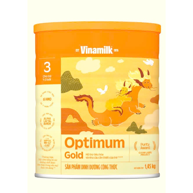 Sữa Optimum gold 3 (từ 1-2 tuổi) 1450g