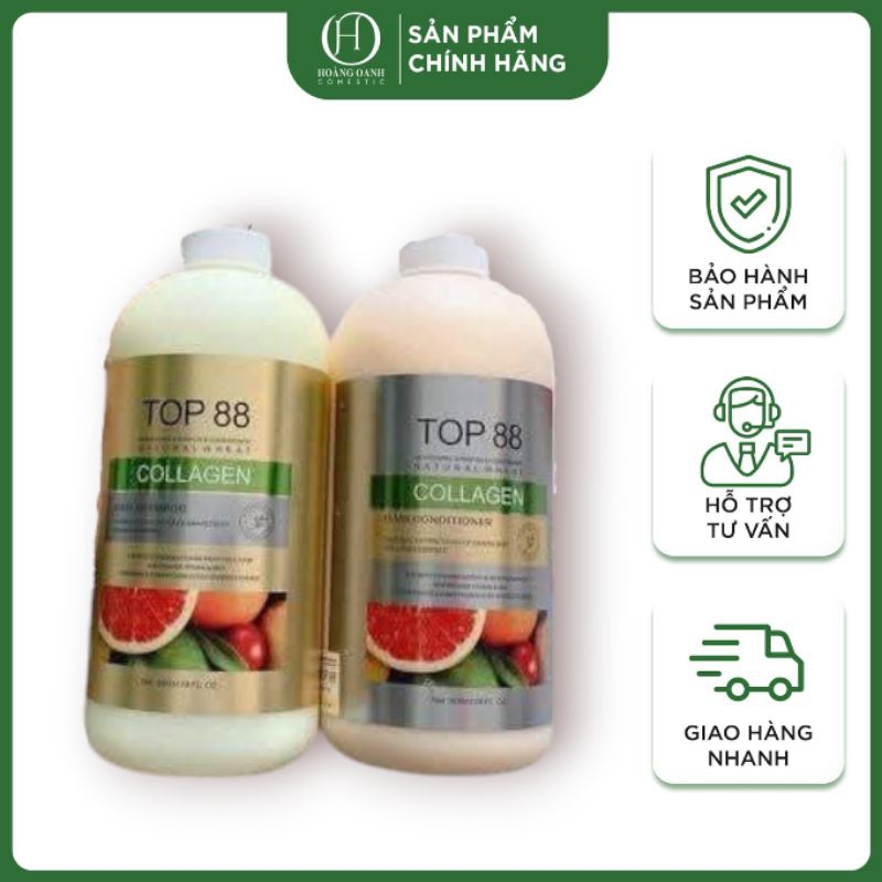 Cặp gội xã bưởi TOP 88 800ml/chai