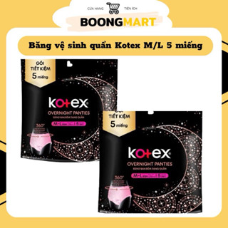 Băng vệ sinh dạng quần Kotex size M-L gói 5 miếng tiết kiệm