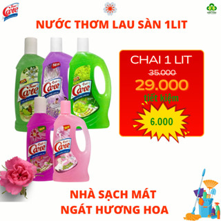 Nước lau sàn Mr Care (True Care) 1lit hương Baby ion bạc kháng khuẩn.