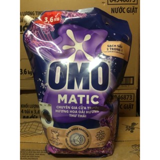 Nước giặt Omo cửa trước giữ màu 3.9L