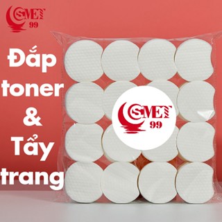 Bông tẩy trang, Bông thấm toner, đắp toner, tẩy trang gói 300 miếng an toàn cho da chính hãng