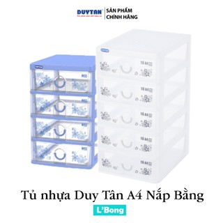 Tủ nhựa mini Duy Tân cao cấp - A4 nắp bằng (R 26 x D 34.2 cm)