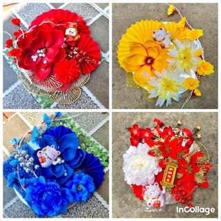 [COMBO SỈ] 5 set, 10 set VIP phụ kiện trang trí tháp Tết,  sét đồ làm tháp bánh, tháp bia, tháp oản lễ Tết