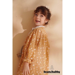 [1-10] Váy vàng hoa nhí Bean Chubby