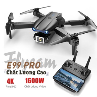 Máy Bay Camera E99 PRO Flycam Drone Camera HD 4K FPV 5000M Cảm Biến Tránh Vật Cản Xoay 360 Độ