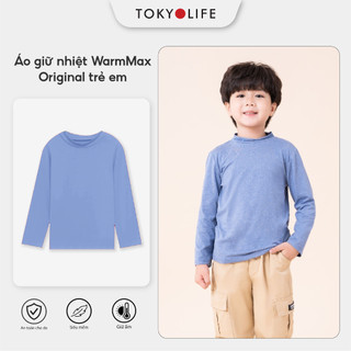  Áo giữ nhiệt TRẺ EM mặc thu đông WM Original cổ lọ chất cotton mềm mịn TOKYOLIFE G3SMT103L VÀ L1 G3SMT103L  BẢNG MÀU 2  