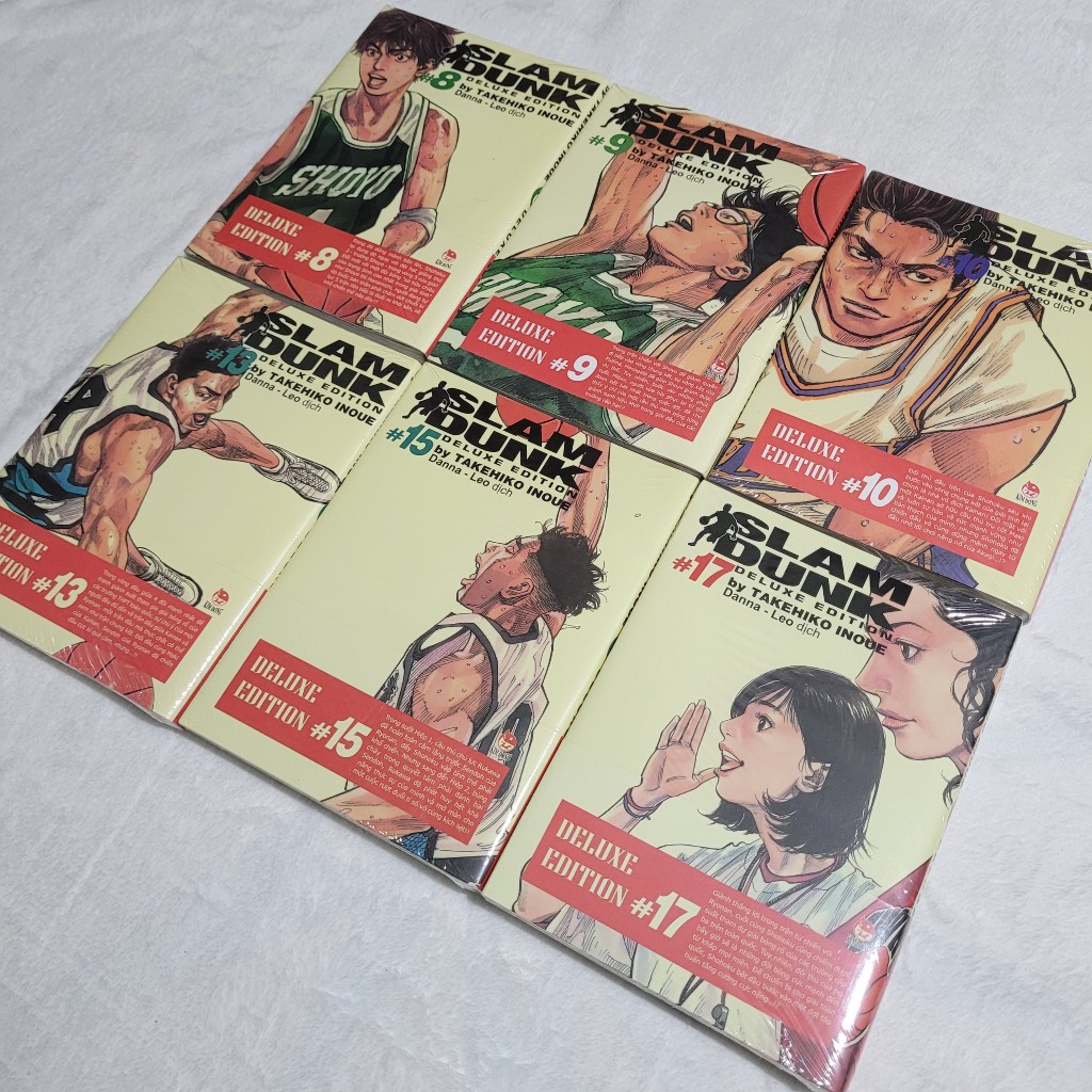 Slam Dunk các tập bản 2 bìa (seal)