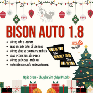 Sim Ghép Bison Auto 1.8 - Bison Pro 1.2 - Heicard Pronew 2.6 (Hỗ trợ kích sóng 5G -  Ghép sim miễn phí)