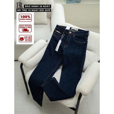Quần Jeans nam Bravery Premium Cotton Co Giãn, dày dặn thoáng mát, phom ống đứng, không ôm