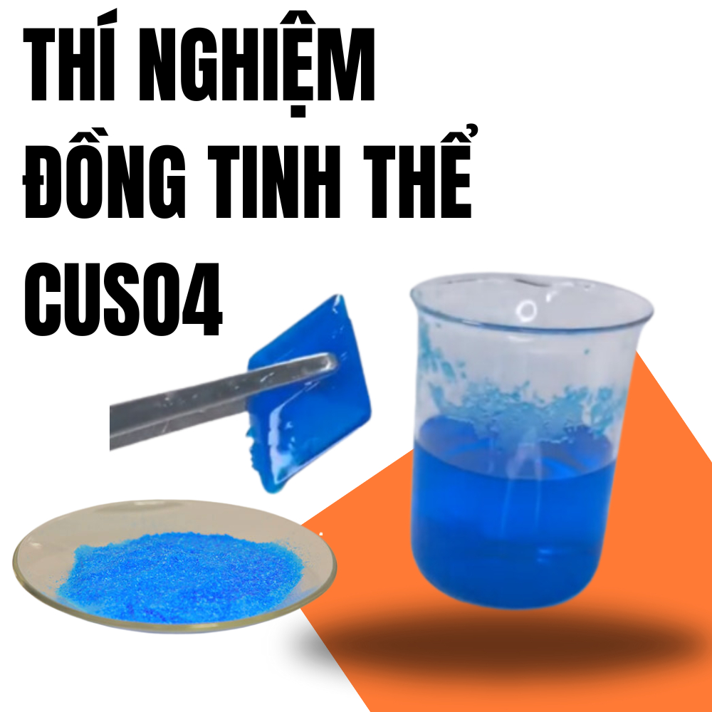 100GR CUSO4 - ĐỒNG SUNFAT - ĐỒNG LÀM THÍ NGHIỆM - ĐỒNG LÀM TINH THỂ ĐỒNG- ĐỒNG TINH THỂ