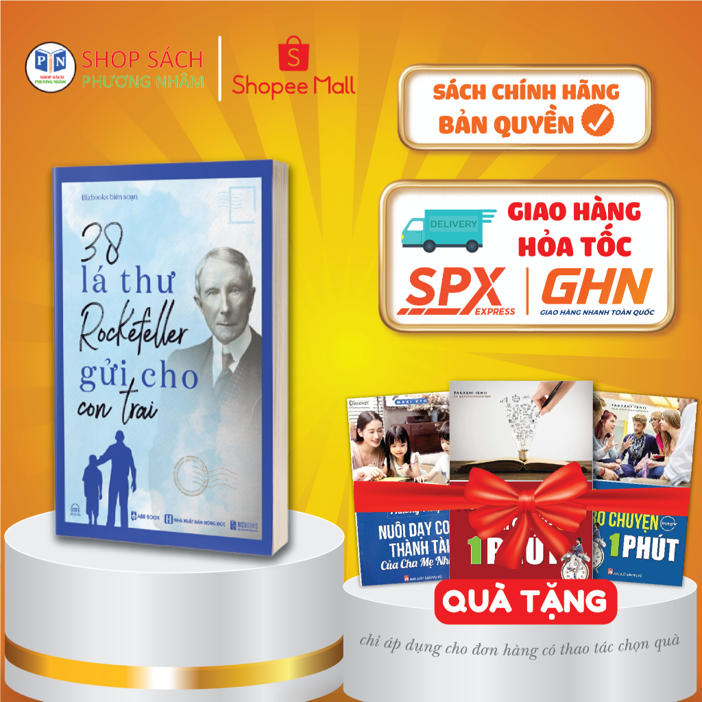 Sách - 38 Lá Thư Rockefeller Gửi Cho Con Trai