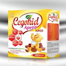 CEGOKID APETIT TONUS – Cegokid apetit Hỗ trợ ăn ngon, tiêu hóa khỏe (Hộp 20 ống)