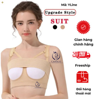 [ Ảnh thật] Áo giữ khe YLINE BRA hạn chế thông khe