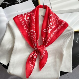 Khăn bandana lụa nam nữ unisex đa năng phong cách streetwear hiphop BTS EXO khăn choàng cổ lụa - Mã 7009