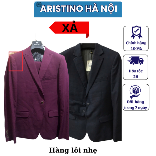 (THANH LÝ HÀNG LỖI NHẸ ) Bộ vest nam Aristino form ôm nhiều mẫu TAG từ 3950k đến 4500k
