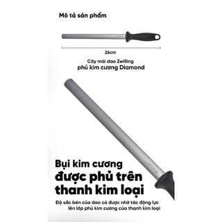 ZWILLING - Cây mài dao Diamond - 26cm