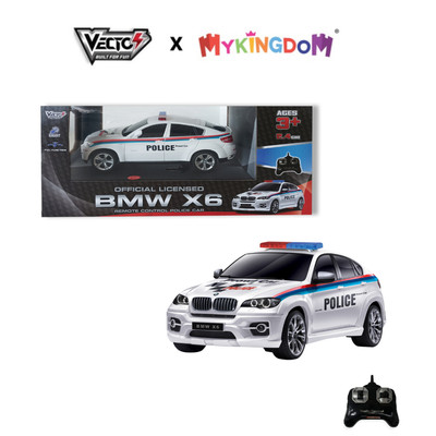 Đồ Chơi Xe Cảnh Sát Bmw X6 Điều Khiển Từ Xa (Trắng) VECTO VT2404P