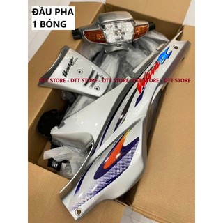  Dàn áo Wave nhỏ  Alpha  Zx  Thái 110 màu  Bạc   - KÈM TEM THÔNG SỐ  không kèm chóa   
