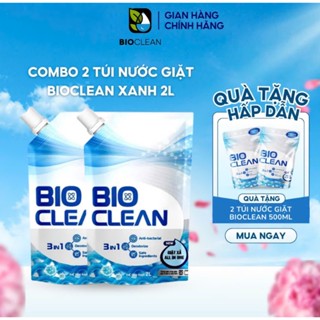  Nước giặt xả BIO CLEAN nước giặt đa năng hương sunny lưu hương thơm lâu 4-5 ngày an toàn cho da Dung Tích 2 Lít 