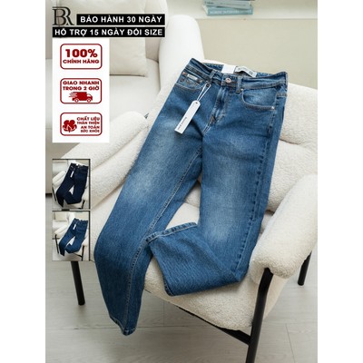Quần Jeans nam Bravery Premium Cotton Co Giãn, dày dặn thoáng mát, phom ống đứng, không ôm