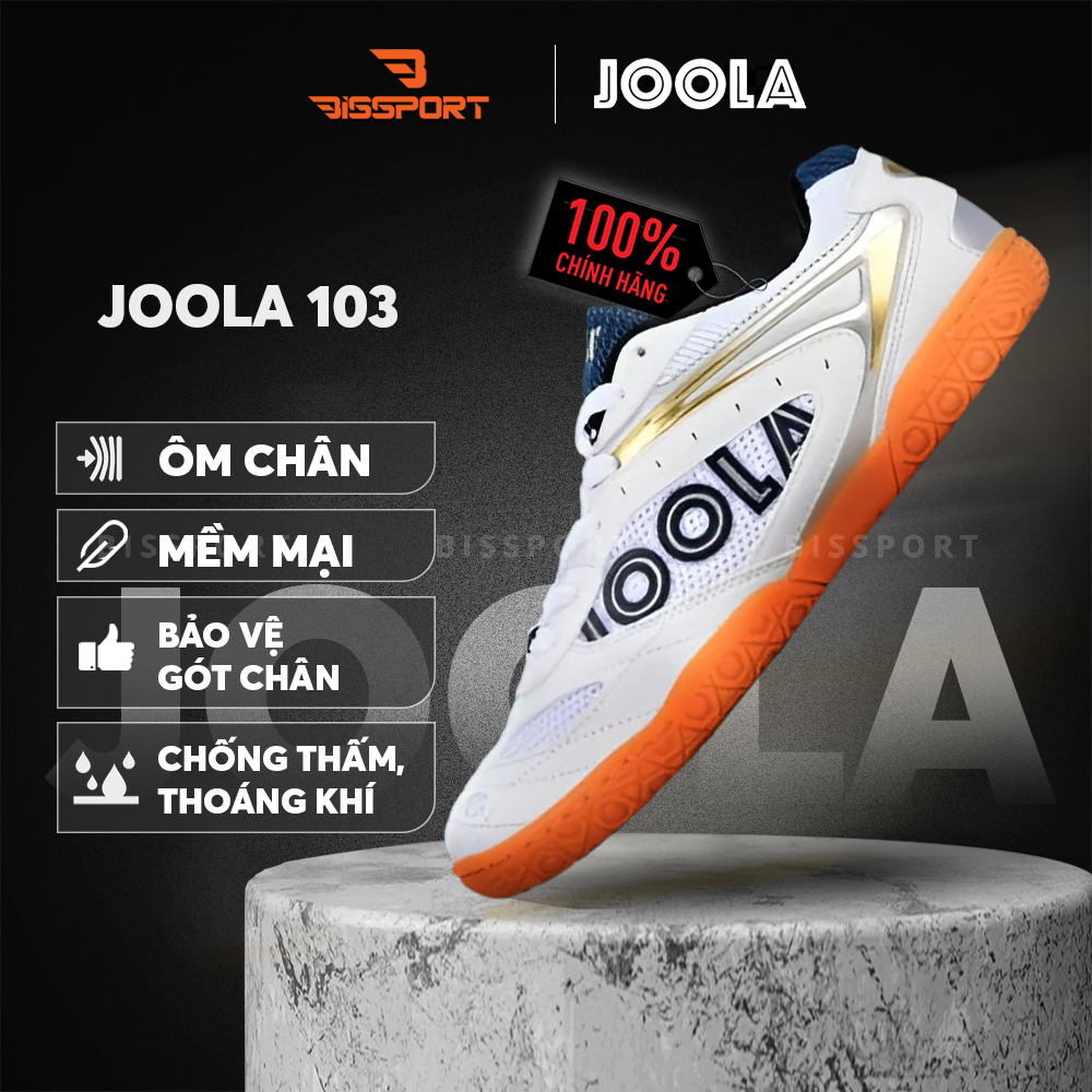 Giày Bóng Bàn Joola 103 Chính Hãng - Bứt Phá Phong Độ, Chinh Phục Mọi Trận Đấu, Thoải Mái Tối Đa